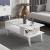 Couchtisch Lycksele 40x90x45 cm Weiß [en.casa] HausGarden Leisure