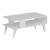 Couchtisch Lycksele 40x90x45 cm Weiß [en.casa] HausGarden Leisure