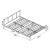 Rama metalica pat Duna 200 x 120 cm negru [en.casa] HausGarden Leisure