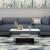Couchtisch Mjölby 36.4x80x45 cm Weiß / Marmor schwarz [en.casa] HausGarden Leisure