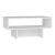 Couchtisch Mjölby 36.4x80x45 cm Weiß  [en.casa] HausGarden Leisure