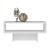 Couchtisch Mjölby 36.4x80x45 cm Weiß  [en.casa] HausGarden Leisure