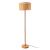 Lampa de podea Rochdale 154 cm lemn rattan,1 x E27 [lux.pro] HausGarden Leisure
