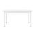 Masa bucatarie Latvia alb [en.casa] HausGarden Leisure