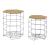 Set 2 cosuri metalice masuri diferite Horsholm [en.casa] HausGarden Leisure