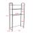 Raft baie deasupra masinii de spalat Nordborg 161x69x24,5cm metal negru [en.casa] HausGarden Leisure