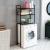 Raft baie deasupra masinii de spalat Nordborg 161x69x24,5cm metal negru [en.casa] HausGarden Leisure