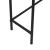 Raft baie deasupra masinii de spalat Nordborg 161x69x24,5cm metal negru [en.casa] HausGarden Leisure