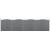 [neu.holz]® Gard arcada Saturn 4 panouri, 185 x 747 cm, WPC, gri HausGarden Leisure