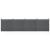 [neu.holz] Gard AAWP-9903, 183 x 705 cm, lemn/plastic, gri HausGarden Leisure