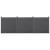 [neu.holz] Gard AAWP-9902, 183 x 531 cm, lemn/plastic, gri HausGarden Leisure