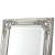 Oglinda de perete Livorno W, en.casa, 132 x 42 x 3,5 cm, lemn, argintiu HausGarden Leisure