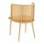 Set 2 scaune bucatarie Flen 75x52x49cm maro efect lemn [en.casa] HausGarden Leisure
