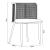 Set 2 scaune bucatarie Flen 75x52x49cm maro efect lemn [en.casa] HausGarden Leisure