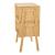 Set 2 bucati noptiere, en.casa, PXNB-0710 Vinderup, 42 x 43,5 x 29 cm, bambus, natur, stivuibile HausGarden Leisure