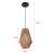 Lampa suspendata, lux.pro, PXQD-0004 Newtownabbey, 160 x 20 cm, 1 x E27, max. 60W, metal franghie, bej HausGarden Leisure