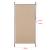 Jaluzea tip rulou de exterior Cimarra 120 x 270 cm culoarea nisipului [pro.tec] HausGarden Leisure
