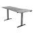 Birou inaltime reglabila Oxnard 160x60x118 cm negru aspect fibra carbon [pro.tec] HausGarden Leisure