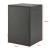 Masca pubela gunoi Widnau 109 x 70 x 78 cm gri inchis [en.casa] HausGarden Leisure