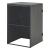 Masca pubela gunoi Widnau 109 x 70 x 78 cm gri inchis [en.casa] HausGarden Leisure