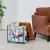Suport ziare si reviste Temse metal negru [en.casa] HausGarden Leisure