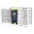 Magazie cos gunoi exterior Fahrenwalde 116 x 132 x 80 cm [en.casa] HausGarden Leisure