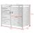 Magazie cos gunoi exterior Fahrenwalde 116 x 132 x 80 cm [en.casa] HausGarden Leisure