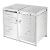 Magazie cos gunoi exterior Fahrenwalde 116 x 132 x 80 cm [en.casa] HausGarden Leisure