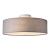 Lampa plafon Omaha G 3 x E27 gri  [lux.pro] HausGarden Leisure