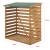 Suport lemne foc ACKS-7608 acoperit 123 x 116 x 64 cm [en.casa] HausGarden Leisure