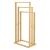 Suport bambus cu 3 bare pentru prosoape Rana 82 cm [en.casa] HausGarden Leisure