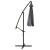 Umbrela soare suspendata ABSA-7301 inclinabila 270 cm gri [casa.pro] HausGarden Leisure