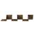 Raft decor de colt HTRW-8279 zig-zag montabil perete  [en.casa] HausGarden Leisure