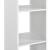 [en.casa] Masa bar Visby A, 70 x 70 x 110cm, PAL melaminat, alb, cu 3 rafturi HausGarden Leisure