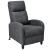 Fotoliu Relax Textil Gri inchis poliester cu spatar reglabil [en.casa] HausGarden Leisure