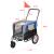Remorca bicicleta transport caine ABBT-3152 albastru negru gri 143 x 67 x 96 cm [pro.tec] HausGarden Leisure
