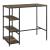 Masa bar Vaxjo cu 3 rafturi 100 x 109 x 60 cm [en.casa] HausGarden Leisure