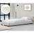 Corium® Pat tapitat modern Bon cu saltea, 200 x 90 x 16 cm, MDF/imitatie piele/furnir/plastic/poliester, alb, pentru 1 persoana HausGarden Leisure