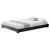 Corium® Pat dublu tapitat modern Berlin, 214 x 186 x 20,5 cm, MDF/textil, gri inchis HausGarden Leisure