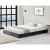 Corium® Pat dublu tapitat modern Berlin, 214 x 186 x 20,5 cm, MDF/textil, gri inchis HausGarden Leisure
