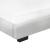 Corium® Pat tapitat modern imitatie piele Berlin, 214 x 96 x 20,5 cm, MDF/imitatie piele, alb, pentru 1 persoana HausGarden Leisure