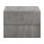 Noptiera Delia cu sertare montabila pe perete efect beton [en.casa] HausGarden Leisure