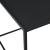 Masa consola CleoF 50 x 55 x 55 cm negru mat [en.casa] HausGarden Leisure