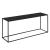 Masa consola de perete CleoD 50 x 115 x 32 cm negru mat [en.casa] HausGarden Leisure