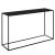 Masa consola de perete CleoC 74 x 115 x 32 cm negru mat [en.casa] HausGarden Leisure