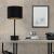 Lampa de masa Deventer 1 x E14 negru/aramiu/negru [lux.pro] HausGarden Leisure
