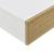 Raft perete Iola1 cu sertar alb/culoarea lemnului [en.casa] HausGarden Leisure