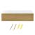 Raft perete Iola1 cu sertar alb/culoarea lemnului [en.casa] HausGarden Leisure