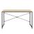 Birou Class negru/culoarea stejarului [en.casa] HausGarden Leisure