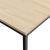 Birou Class negru/culoarea stejarului [en.casa] HausGarden Leisure